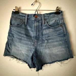 Madewell Size 25 Stonewashed Blue The  Perfect Jean Shorts